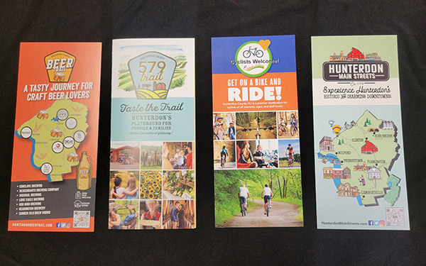 new rack cards complement county’s “explore hunterdon” tourism initiative